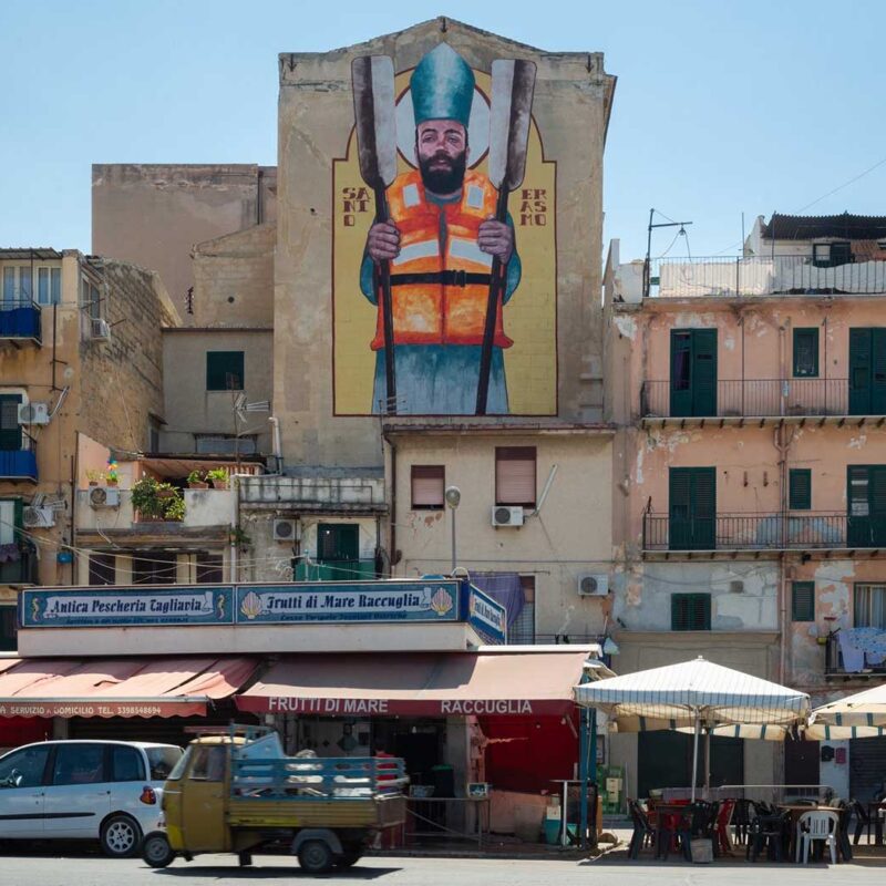 Le Vie dei Tesori - Murales Sant'Erasmo - Hotel Principe di Villafranca